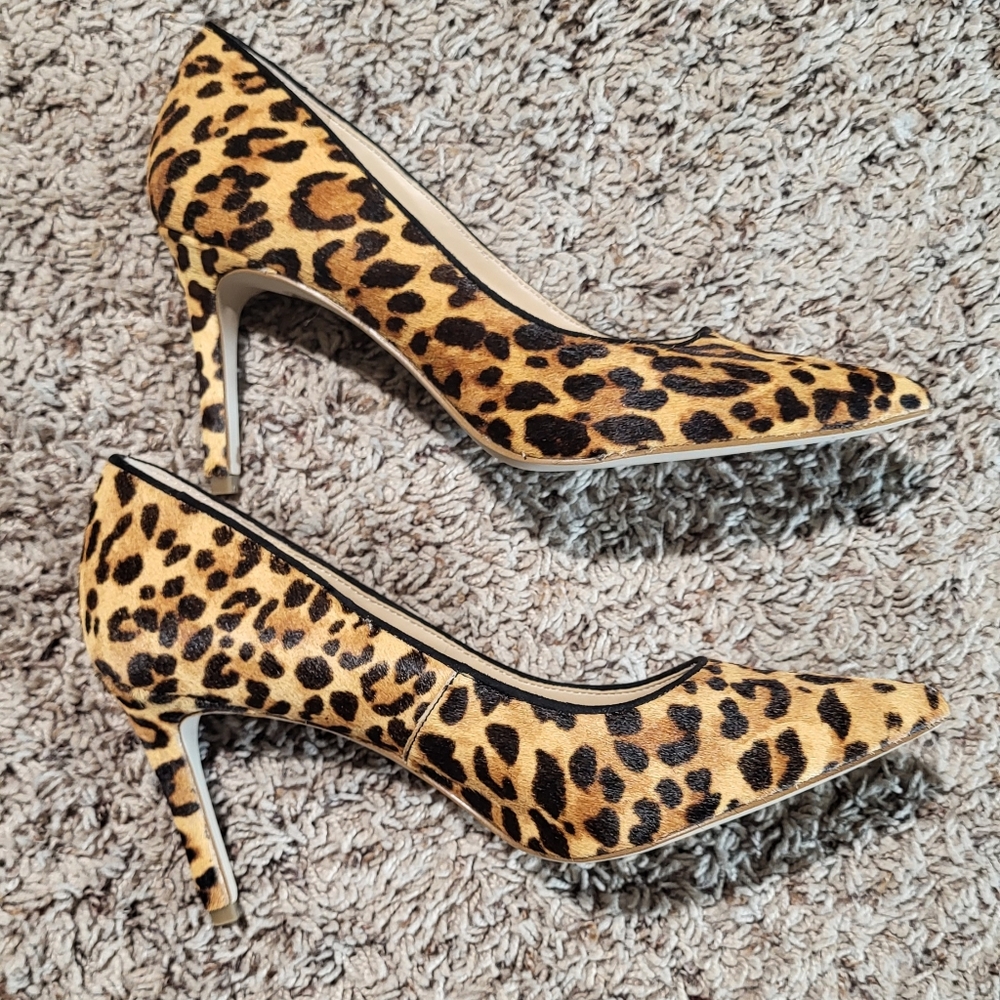 Jessica Simpson Leapord Print Heels
